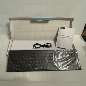 Jelly Comb Wireless Bluetooth Keyboard Slim Design NEW